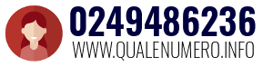 Numero di telefono 0249486236 0249486236