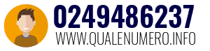 Numero di telefono 0249486237 0249486237
