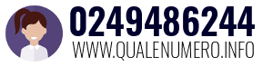 Numero di telefono 0249486244 0249486244