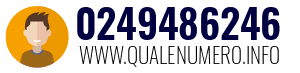 Numero di telefono 0249486246 0249486246