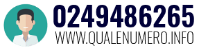 Numero di telefono 0249486265 0249486265
