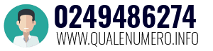 Numero di telefono 0249486274 0249486274
