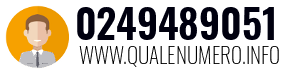 Numero di telefono 0249489051 0249489051