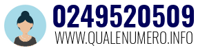 Numero di telefono 0249520509 0249520509
