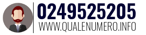 Numero di telefono 0249525205 0249525205