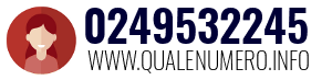Numero di telefono 0249532245 0249532245