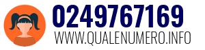 Numero di telefono 0249767169 0249767169