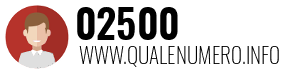 Numero di telefono 02500 02500