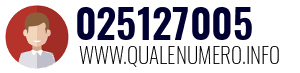 Numero di telefono 025127005 025127005