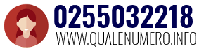 Numero di telefono 0255032218 0255032218