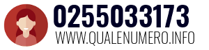 Numero di telefono 0255033173 0255033173