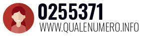 Numero di telefono 0255371 0255371