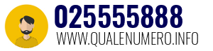 Numero di telefono 025555888 025555888