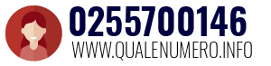 Numero di telefono 0255700146 0255700146