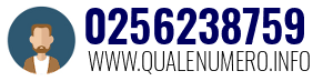 Numero di telefono 0256238759 0256238759