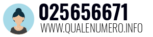Numero di telefono 025656671 025656671