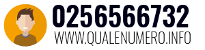Numero di telefono 0256566732 0256566732