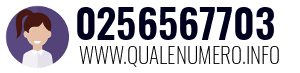 Numero di telefono 0256567703 0256567703