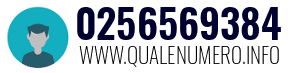 Numero di telefono 0256569384 0256569384