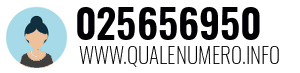 Numero di telefono 025656950 025656950