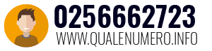 Numero di telefono 0256662723 0256662723