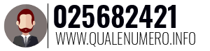 Numero di telefono 025682421 025682421