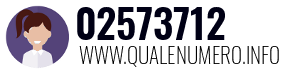 Numero di telefono 02573712 02573712