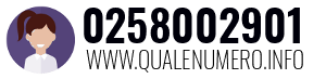 Numero di telefono 0258002901 0258002901
