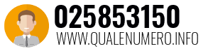 Numero di telefono 025853150 025853150
