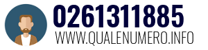 Numero di telefono 0261311885 0261311885