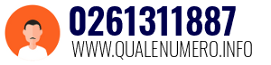 Numero di telefono 0261311887 0261311887