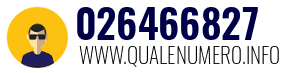 Numero di telefono 026466827 026466827