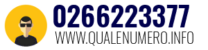 Numero di telefono 0266223377 0266223377