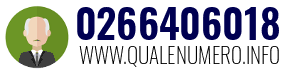 Numero di telefono 0266406018 0266406018