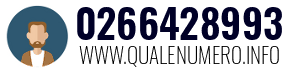 Numero di telefono 0266428993 0266428993