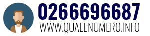 Numero di telefono 0266696687 0266696687