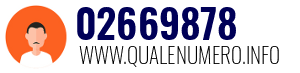 Numero di telefono 02669878 02669878