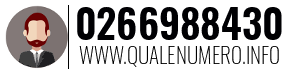 Numero di telefono 0266988430 0266988430