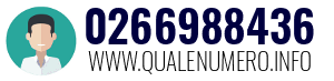 Numero di telefono 0266988436 0266988436