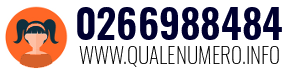 Numero di telefono 0266988484 0266988484