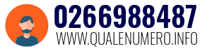 Numero di telefono 0266988487 0266988487