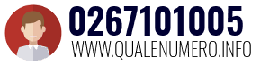 Numero di telefono 0267101005 0267101005