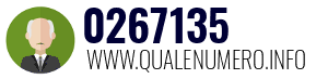 Numero di telefono 0267135 0267135