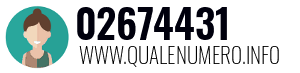 Numero di telefono 02674431 02674431