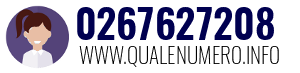 Numero di telefono 0267627208 0267627208