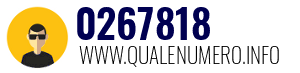 Numero di telefono 0267818 0267818