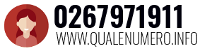 Numero di telefono 0267971911 0267971911