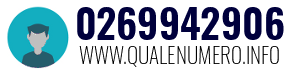 Numero di telefono 0269942906 0269942906