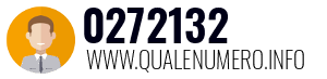 Numero di telefono 0272132 0272132