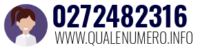 Numero di telefono 0272482316 0272482316